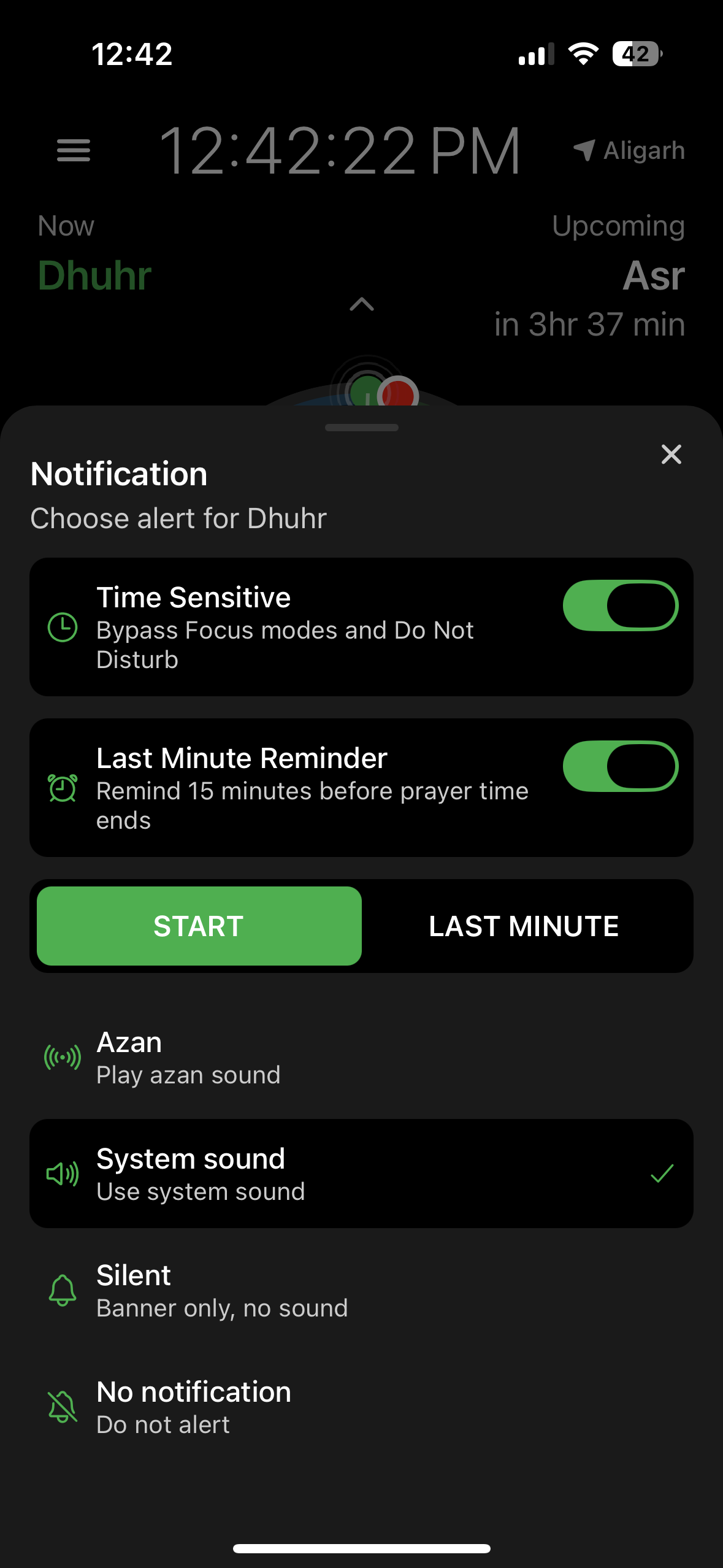 Prayer Notifications